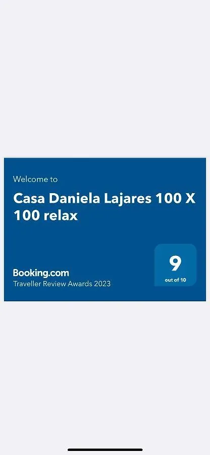 Casa Daniela Lajares 100 X 100 Relax-Glasfaser